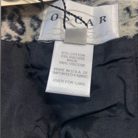 NWT Oscar de la Renta animal print - Picture 6 of 6